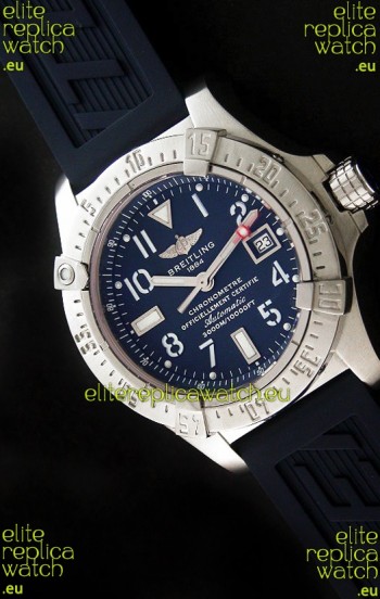 Breitling Seawolf Swiss Automatic Watch in Dark Blue Dial