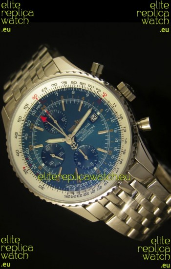 Breitling Navitimer World GMT - 1:1 Mirror Ultimate Edition Blue Dial