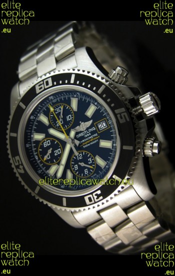 Breitling SuperOcean Abyss Swiss Chronograph Replica Watch - 1:1 Mirror Replica - 44MM Yellow