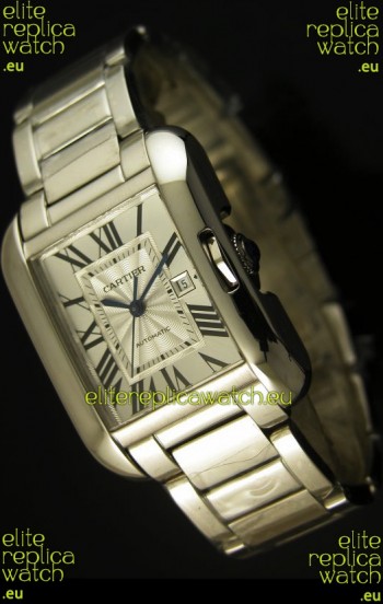 Cartier Tank Anglaise Mid Sized Swiss Watch - 1:1 Mirror Replica Watch