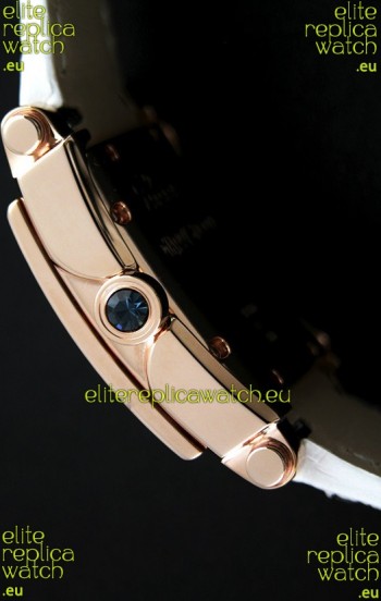 Chopard Happy Sport Swiss Replica Watch in Pink Strap