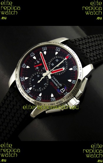 ChopardMille Miglia GTXL Swiss Replica Watch in Black Strap
