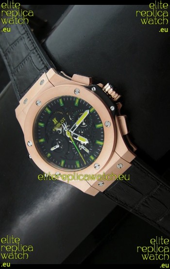 Hublot Big Bang Niemeyer Pink Gold Swiss Watch 