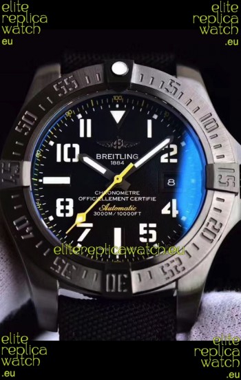 Breitling Avenger II Seawolf Airblack Swiss Replica Watch 1:1 Ultimate Swiss Replica Watch