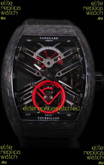 Franck Muller Vanguard Skeleton Tourbillon Swiss Replica Watch