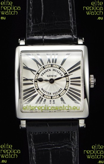 Franck Muller Master Square Ladies Black Strap 1:1 Mirror Replica Watch