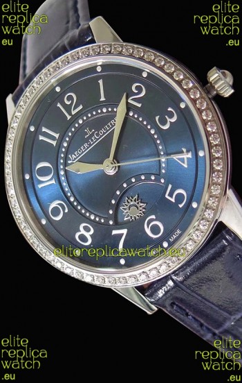 Jaeger-LeCoultre Rendez-Vous Steel Night & Day Medium 1:1 Mirror Swiss Watch 
