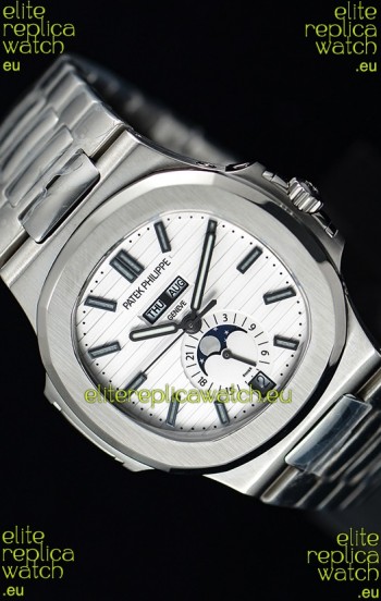 Patek Philippe Nautilus 5726A 1:1 Mirror Swiss Watch White Dial