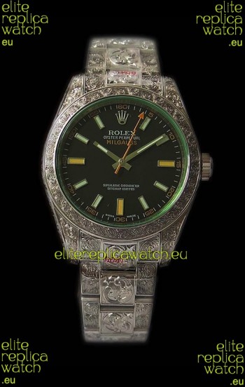 Rolex Milgauss 116400 MadeWorn Swiss Replica Watch