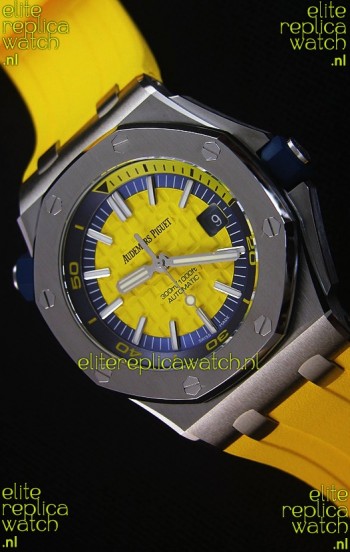 Audemars Piguet Royal Oak New Diver 1:1 Swiss Replica Watch in Yellow