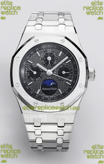 Audemars Piguet Royal Oak Perpetual Calendar Swiss Replica 904L Steel - Grey Dial 