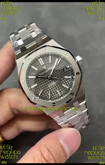 Audemars Piguet Royal Oak 37MM Grey Dial 904L Steel Watch in 3120 Movement - 1:1 Mirror Replica