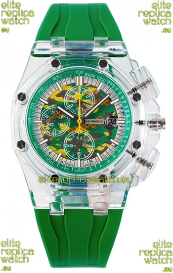 Audemars Piguet Royal Oak Offshore AET Remould CHAMELEON Sapphires Casing Swiss Replica Watch 