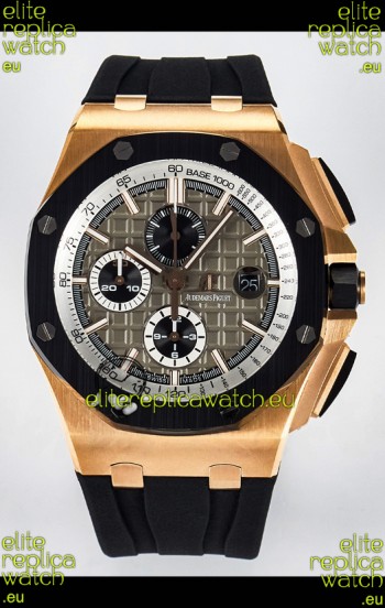 Audemars Piguet Royal Oak Offshore Pride of Germany 1:1 Super Clone Replica Watch - Rose Gold