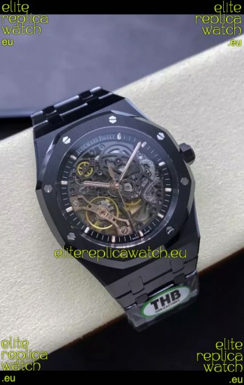 Audemars Piguet Royal Oak Double Balance Wheel Openworked Edition Ceramic 1:1 Superclone Replica Watch