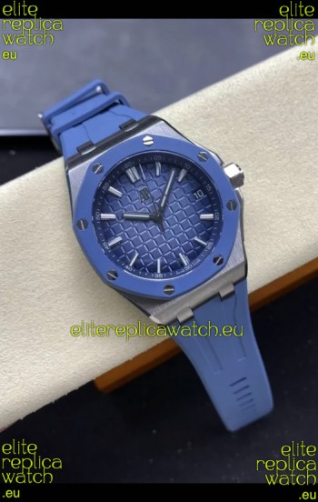 Audemars Piguet Royal Oak Offshore 15605SK Blue 1:1 Mirror Replica Watch 43MM