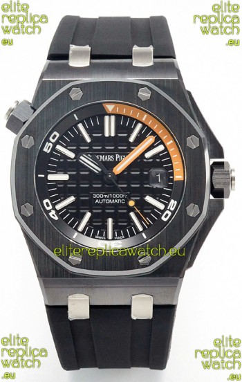Audemars Piguet Royal Oak Offshore Ceramic Super Clone Watch Black Dial Cal.3102 Movement