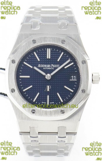 Audemars Piguet Royal 15202 39MM Super Clone Swiss Replica Watch in Blue Dial 