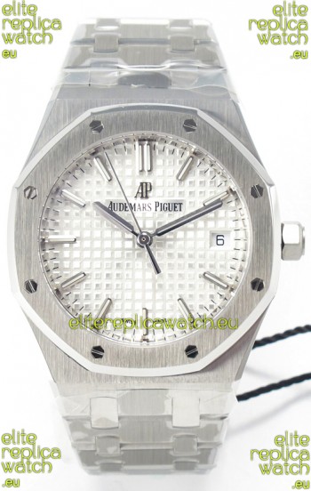 Audemars Piguet Royal 34MM Super Clone Swiss Replica Watch in White Dial