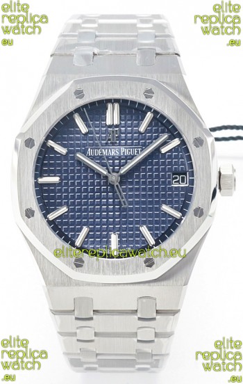 Audemars Piguet Royal Oak 15500 41MM 904L Steel Blue Dial Super Clone Replica Watch 