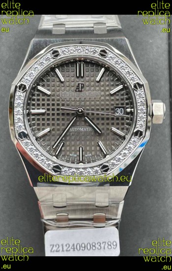 Audemars Piguet Royal Oak 37MM Grey Dial Watch in 3120 Movement - 1:1 Mirror Replica