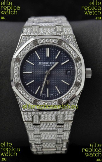 Audemars Piguet Royal Jumbo Oak Extra Thin IECED OUT Swiss Replica - 1:1 Mirror Replica Watch 904L Steel Casing