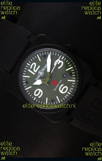 Bell & Ross BR03-92 Green Dial Swiss Replica Watch