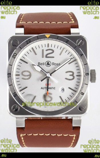 Bell & Ross BR03-93 GMT Edition White Dial 1:1 Mirror Replica Watch 