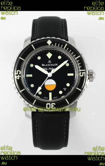 Blancpain Fifty Fathoms MIL-SPEC HODINKEE 1:1 904L Stainless Steel Swiss Replica Watch 