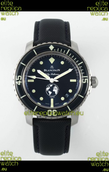 Blancpain Fifty Fathoms OCEAN COMMITMENT III 1:1 904L Stainless Steel Swiss Replica Watch 