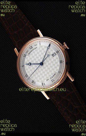 Breguet Classique 5177BR/12/9V6 Rose Gold Watch with Roman Hour Markers
