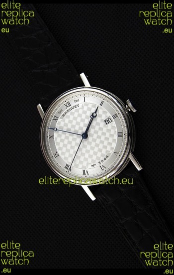 Breguet Classique 5177BB/12/9V6 Stainless Steel Watch with Roman Hour Markers
