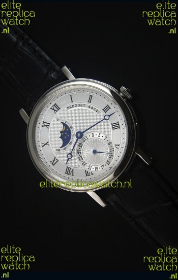 Breguet Classique Moonphase Stainless Steel Swiss Replica Watch