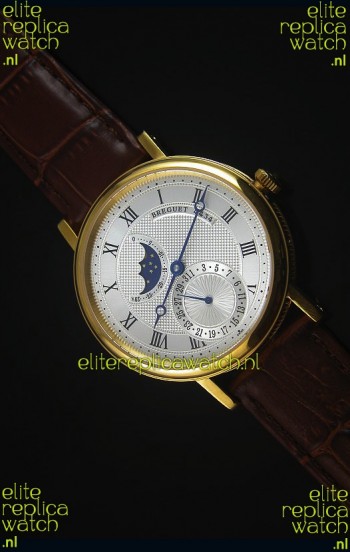 Breguet Classique Moonphase Yellow Gold Swiss Replica Watch