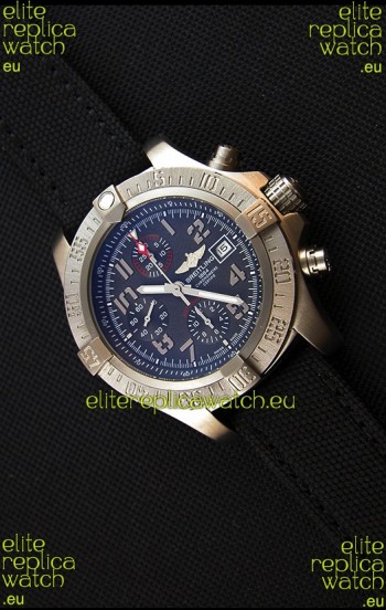 Breitling Avenger Titanium Case Swiss Replica Watch Black Dial 1:1 Mirror Replica Watch