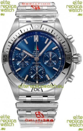 Breitling Chronomat B01 42 Edition Swiss 904L Steel Casing Blue Dial 1:1 Mirror Replica Watch