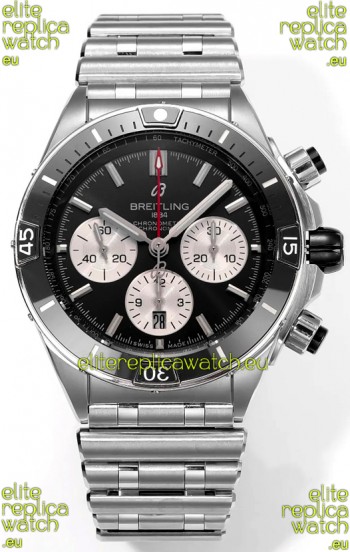 Breitling Chronomat B01 42 Edition Swiss 904L Steel Casing Black Dial 1:1 Mirror Replica Watch