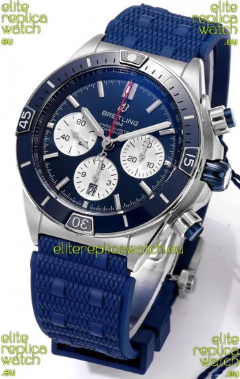 Breitling Chronomat B01 42 Edition Swiss 904L Steel Casing Blue Dial 1:1 Mirror Replica Watch