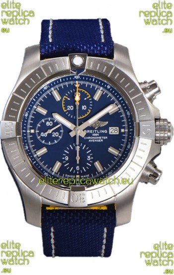 Breitling Avenger Bandit Blue Dial 1:1 Mirror Swiss Replica Watch 