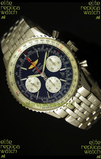 Breitling Navitimer 01 Swiss 1:1 Mirror Updated 2017 Replica Watch in Blue Dial