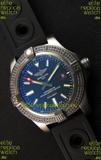 Breitling Avenger Blackbird 44 1:1 Mirror Replica Watch with Diamonds