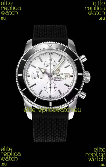 Breitling SuperOcean Heritage II 44MM White Dial Swiss Replica Watch 