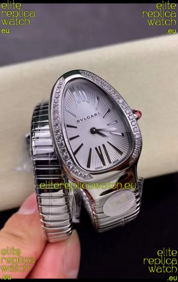 Bvlgari Serpenti Edition Stainless Steel Casing Watch in 1:1 Mirror Quality