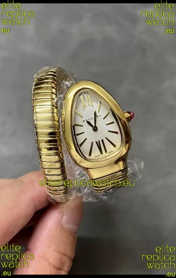 Bvlgari Serpenti Edition Yellow Gold Casing Watch in 1:1 Mirror Quality