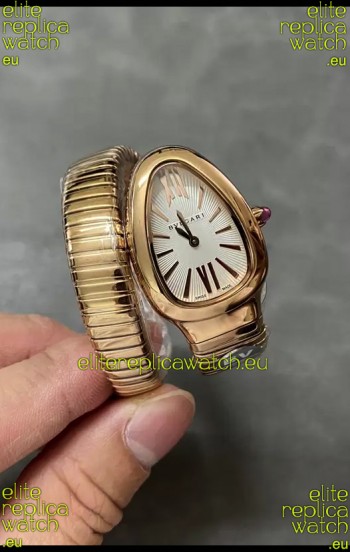 Bvlgari Serpenti Edition Rose Gold Casing Watch in 1:1 Mirror Quality