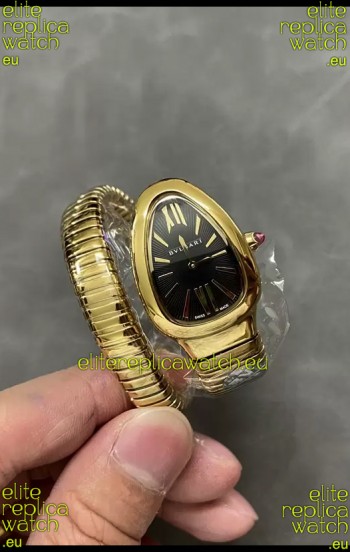 Bvlgari Serpenti Edition Yellow Gold Casing Watch in 1:1 Mirror Quality