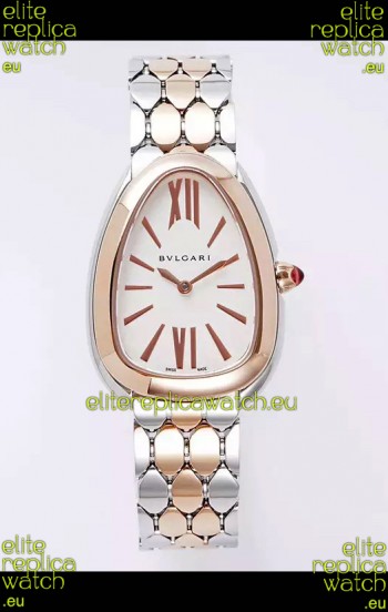 Bvlgari Serpenti Seduttori Edition in Two Tone Rose Gold Casing Super Clone Watch