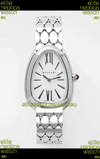 Bvlgari Serpenti Seduttori Edition in Stainless Steel Casing Super Clone Watch