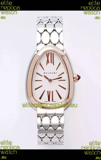 Bvlgari Serpenti Seduttori Edition in Two Tone Rose Gold Casing Super Clone Watch