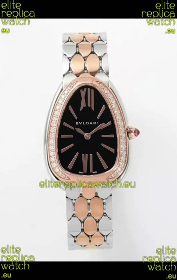 Bvlgari Serpenti Seduttori Edition in Two Tone Rose Gold Casing Super Clone Watch